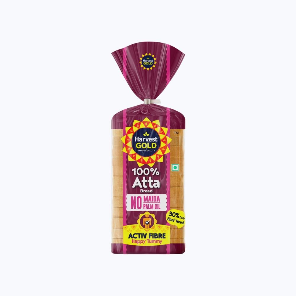 100% Atta Whole Wheat Bread