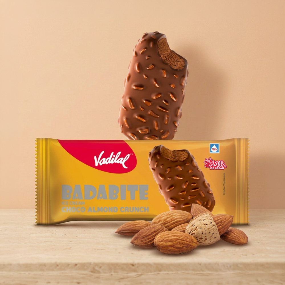Badabite Choco Almond Crunch Ice Cream Stick