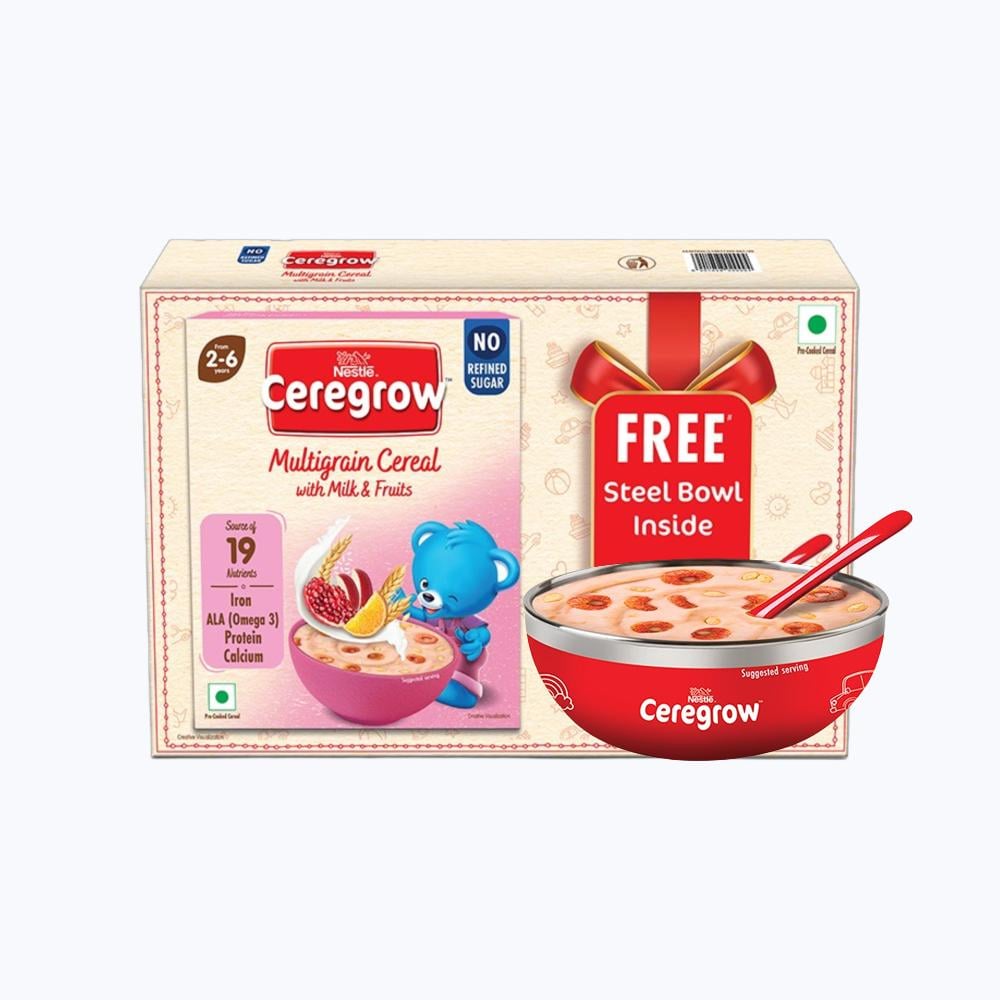 Multigrain Baby Cereal with Free Steel Bowl